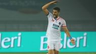 Cichero was sent off for a second bookable offence